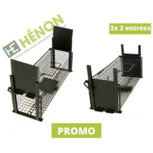 Lot 2 cages à rats 2E