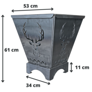 Brasero bas cerf - Hénon Shop