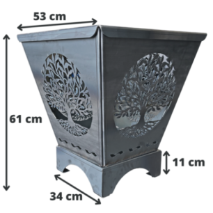 Brasero d exterieur arbre de vie - Hénon Shop