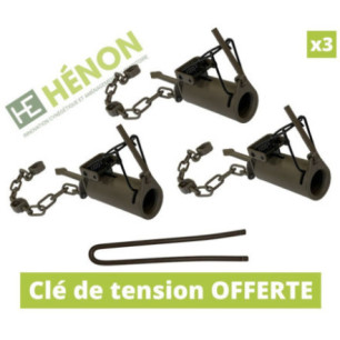 Lot de 3 Couvre Patte + 1 clé offerte