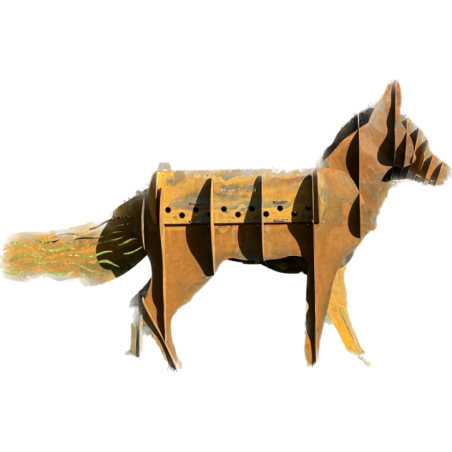 Barbecue 3D Renard