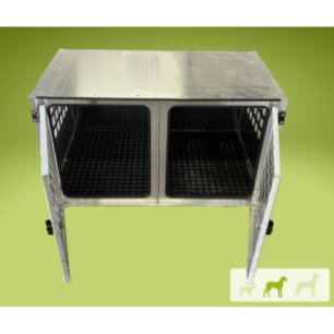  caisse a chien double