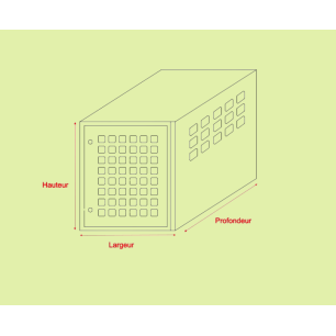 Einzelne Hundebox Größe XL - Hénon Shop