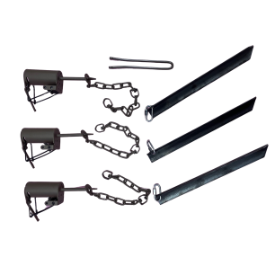 Lot 3 Couvre Patte + 3 piquets de sol + 1 clé offerte