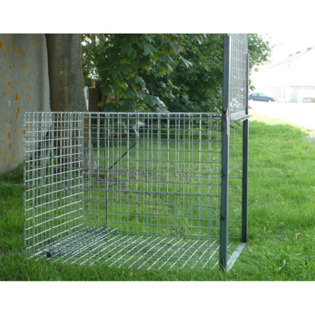 Cage a renard / chien 1 entrée