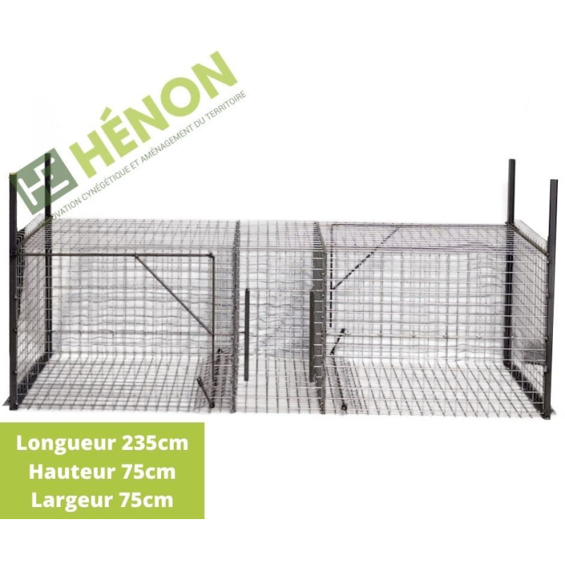 Cage à renard 3 modules Cage à renard 3 modules