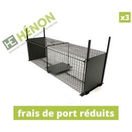 Piège à Animaux Humaine Animal Vivant Piège 102 x 20 x 27 cm Cage Chat  Fouine Martre Petigi | Boutique en ligne Ceres