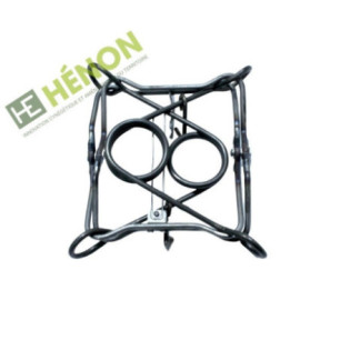 Piège en X 18x18 double ressort