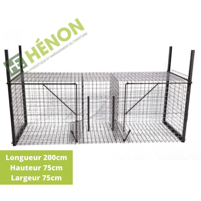 Monobloc fox trap 2 entrances Monobloc fox trap 2 entrances