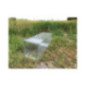 Galvanised coypu trap Galvanised coypu trap