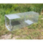 Galvanised coypu trap Galvanised coypu trap