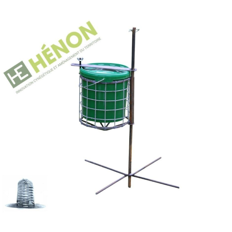 Anti-wild boar small game feeder