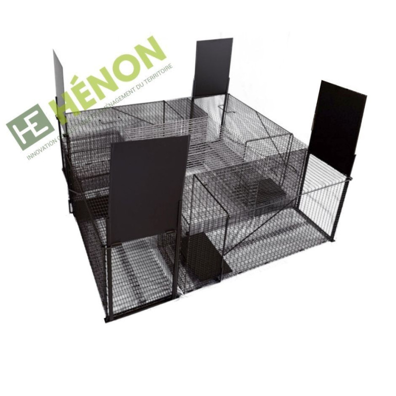 Mini-henhouse Fox trap
