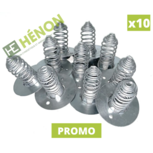 Batch of 10 Henon corn spirals