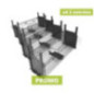 Lot 4 cages pièges à rat 2 entrées Lot 4 cages pièges à rat 2 entrées