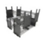 Lot 4 cages pièges à rat 2 entrées Lot 4 cages pièges à rat 2 entrées