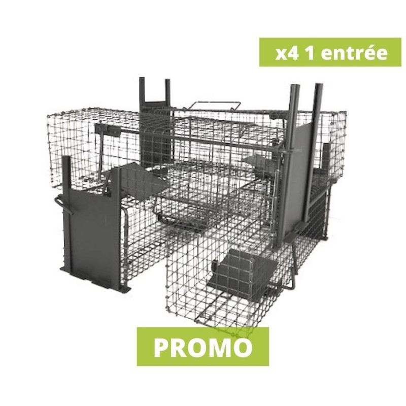 Lot 4 pièges à rats 1 entrée Lot 4 pièges à rats 1 entrée