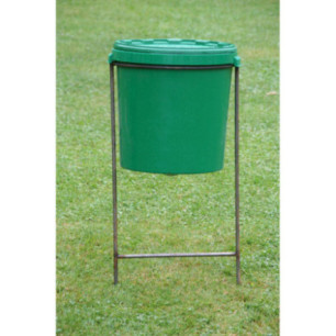 Lot 5 agrainoirs 30L, complet