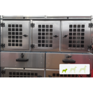 caisse à chien triple