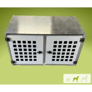  caisse a chien double