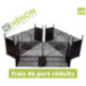 Partie mit 3 Mehrzweckfalle - 35x45x120 Partie mit 3 Mehrzweckfalle - 35x45x120