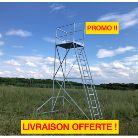 3 miradors de 4mètres